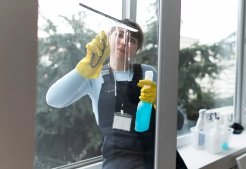 Nettoyage de vitres intérieures et extérieures à Gouzon